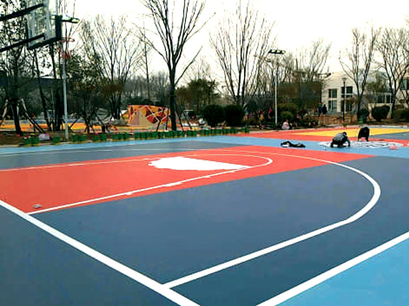 硅PU球场材料