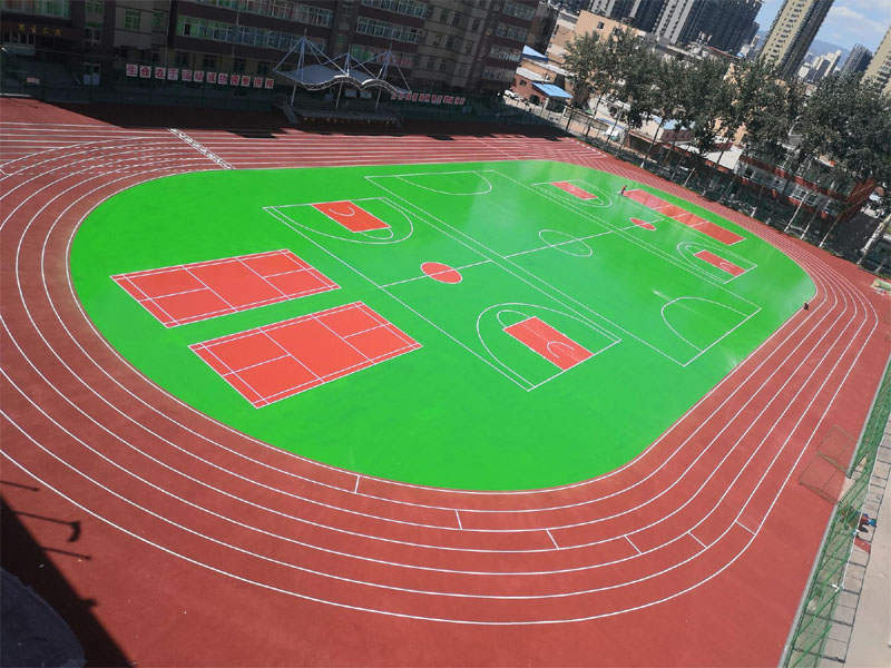 预制型橡胶跑道