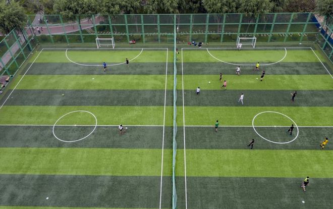 B体育：一组数字了解“十四五”健身场地设施建设目标(图3)