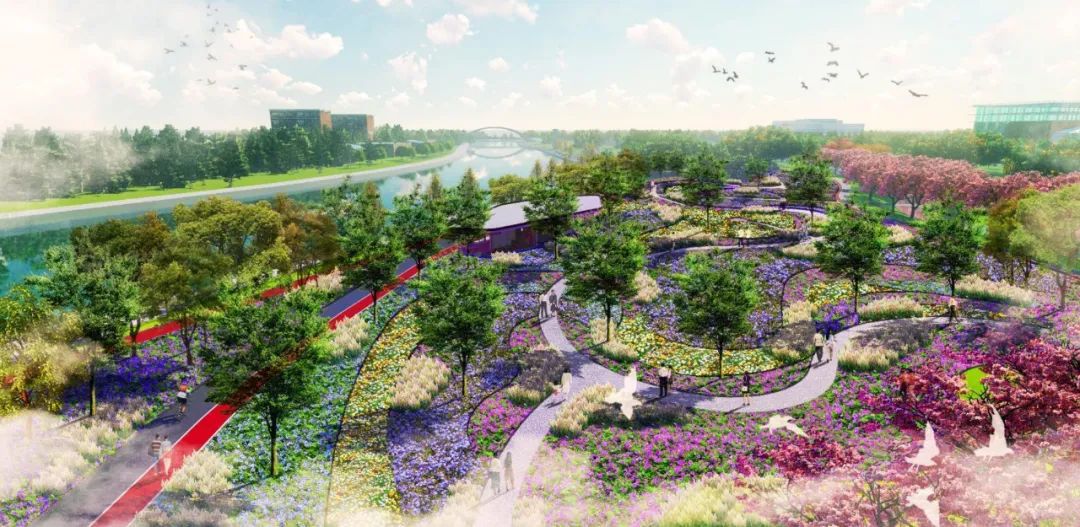 发展新鼓点｜嘉定这座综合公园建设进度如何？快和小嘉一起来“云监工”↑(图5)