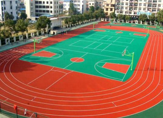 塑胶跑道是用什么材料做的(图2)