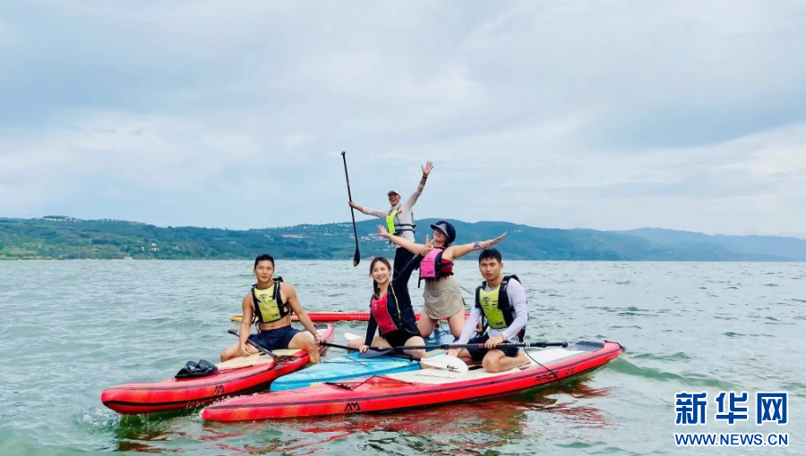 打好“两张牌”昆明阳宗海风景名胜区勾勒旅游发展新画卷_新华网(图4)