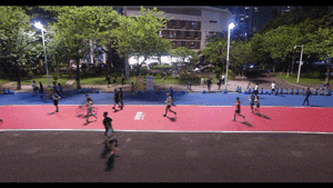 全国首条大型体育场外塑胶跑道正式启用长河产品为“跑者圣地”再添新亮点(图2)