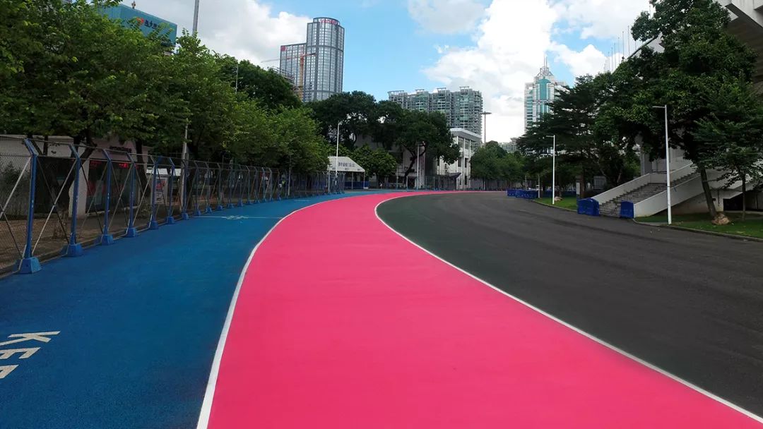 全国首条大型体育场外塑胶跑道正式启用长河产品为“跑者圣地”再添新亮点(图3)