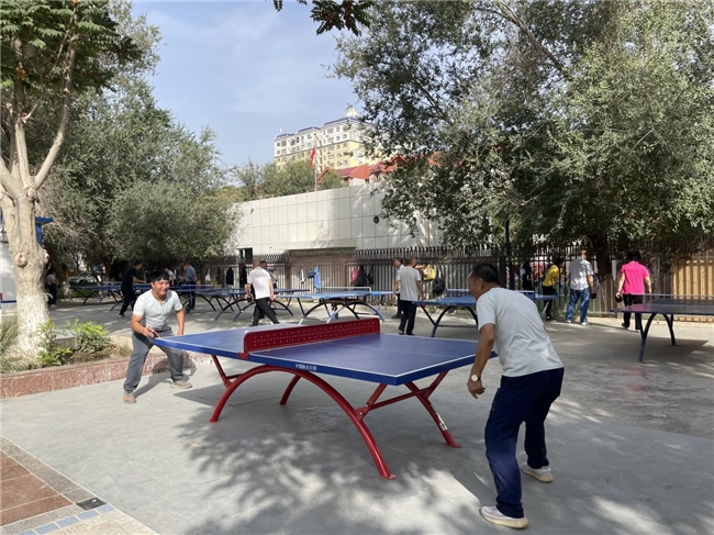 体育惠民文化润疆“国球两进”为库尔勒百姓幸福生活“添彩”(图4)
