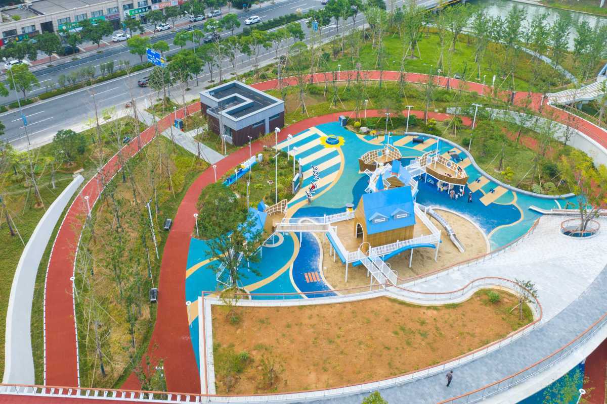 占地超10万平方米！镇海西大河公园亮相(图3)