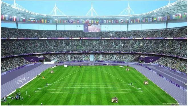 B·sport（中国体育）：紫腚能行：2024巴黎奥运首现紫色跑道(图2)