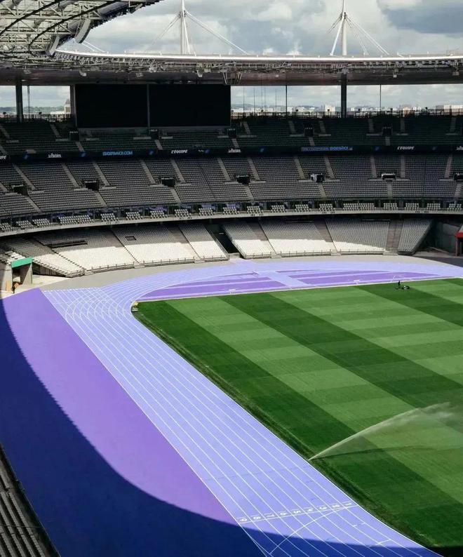 B·sport（中国体育）：紫腚能行：2024巴黎奥运首现紫色跑道(图3)