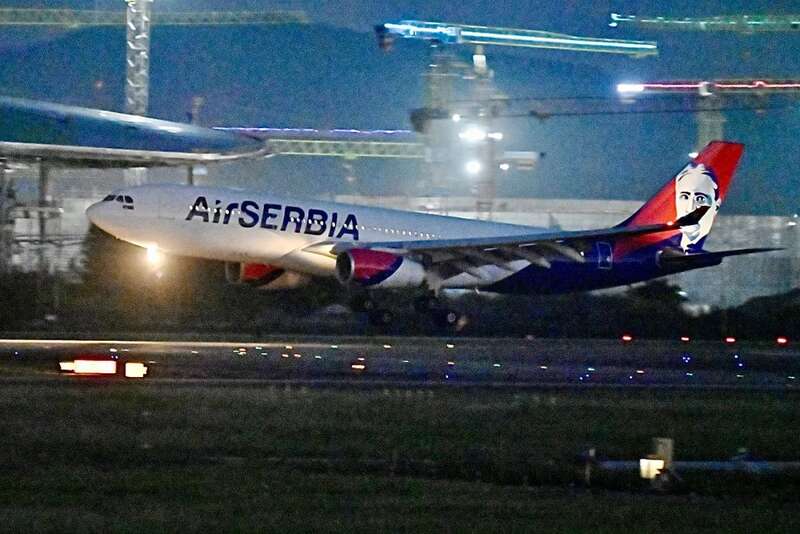 广州国际航线“上新”！塞尔维亚航空“贝尔格莱德—广州”航线首航(图1)