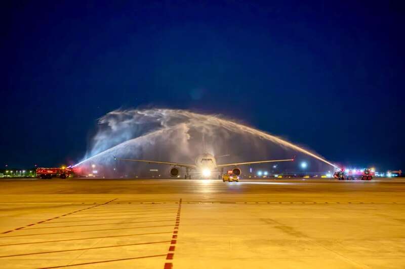 广州国际航线“上新”！塞尔维亚航空“贝尔格莱德—广州”航线首航(图3)