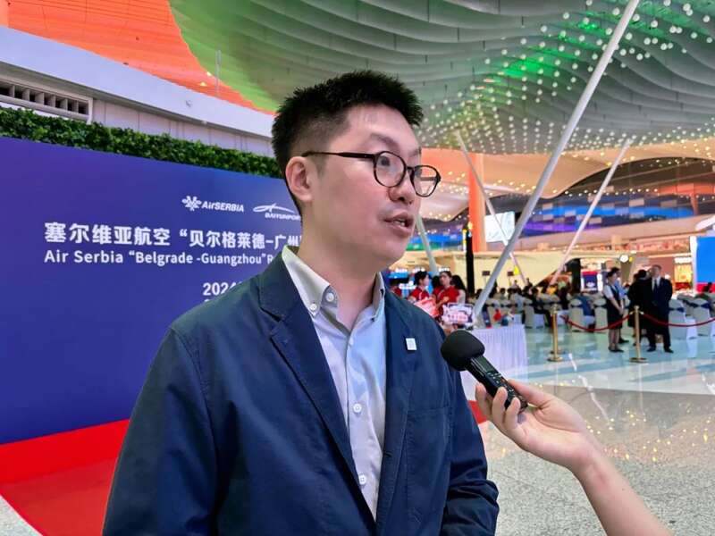广州国际航线“上新”！塞尔维亚航空“贝尔格莱德—广州”航线首航(图9)