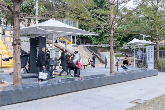 用户突破63万！宝安新增8套智能健身设施预计本月底再增9套(图1)