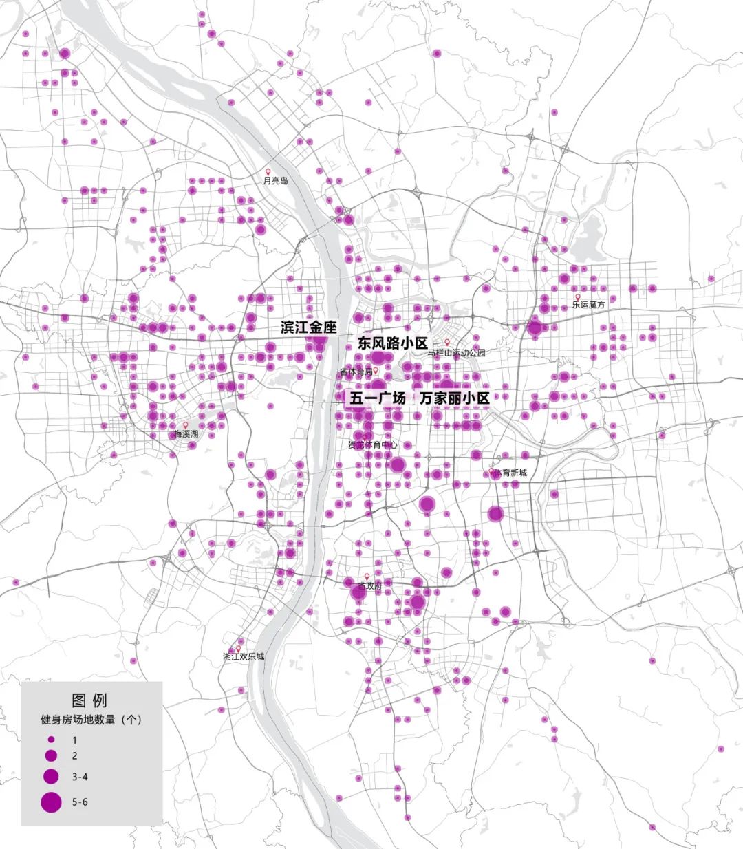 长沙全民健身地图上线！大数据赋能高质量发展(图7)