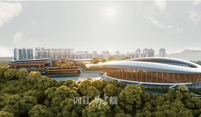 848万㎡！内江这一体育公园预计今年12月建成投用(图1)