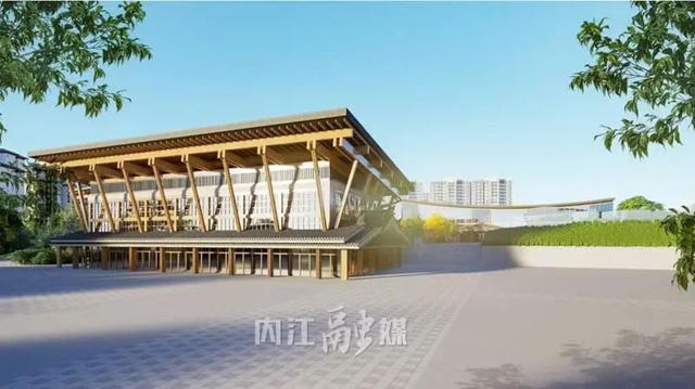 848万㎡！内江这一体育公园预计今年12月建成投用(图2)