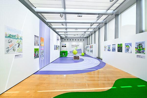 B体育：成都IFS“巴黎人-城市中的运动”插画展西南首展妙趣开启(图4)