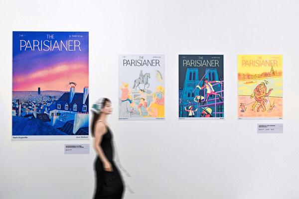 B体育：成都IFS“巴黎人-城市中的运动”插画展西南首展妙趣开启(图5)