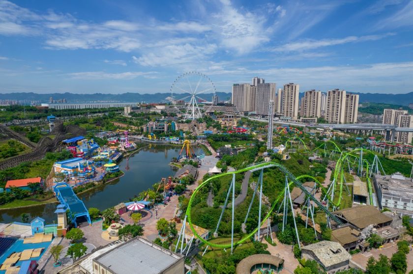 2025重庆欢乐谷必玩项目（开放时间、票价）(图1)