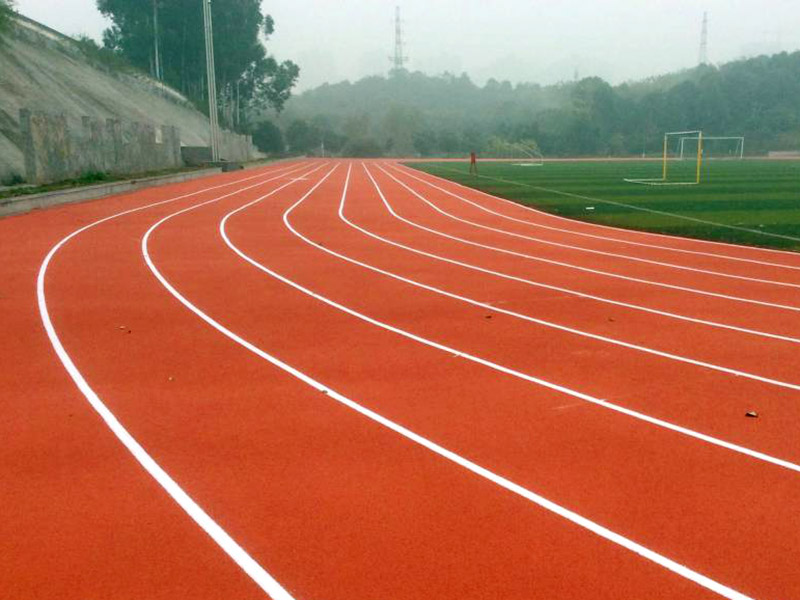 标准塑胶跑道多少钱？一平方报价！(图1)