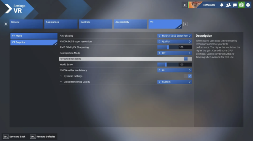 《微软模拟飞行2024》测试版更新引入“注视点渲染”功能可提升VR模式下游戏帧率(图1)