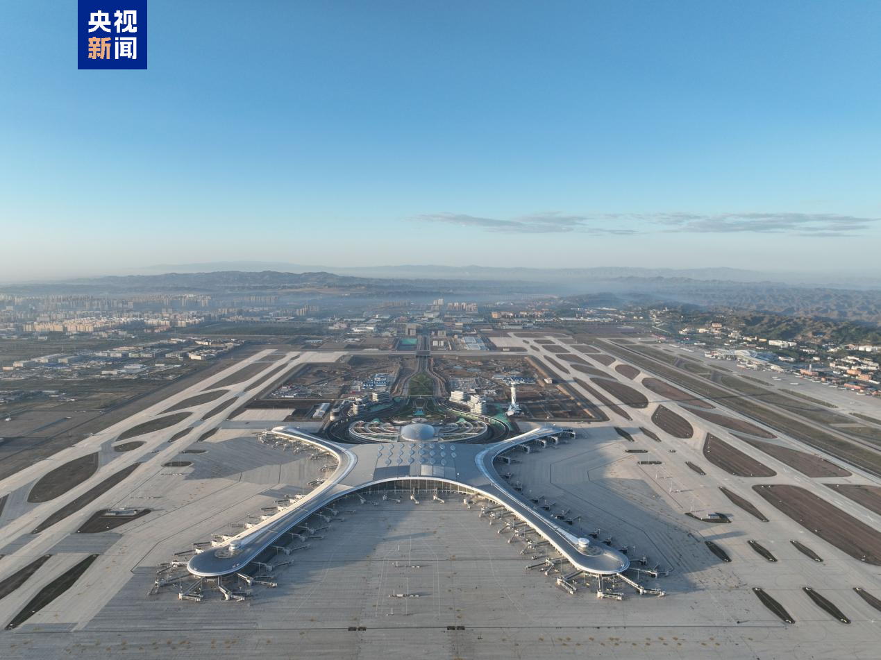 兰州中川国际机场三期建成投运20日将正式转场新航站楼(图2)