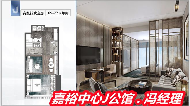 2025广州嘉裕中心J公馆多少钱一平平面图、户型图开盘价格(图2)