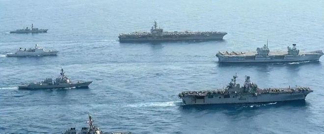 B体育：史上最大规模！19国齐聚太平洋35万兵力压境！美演习针对中国(图10)