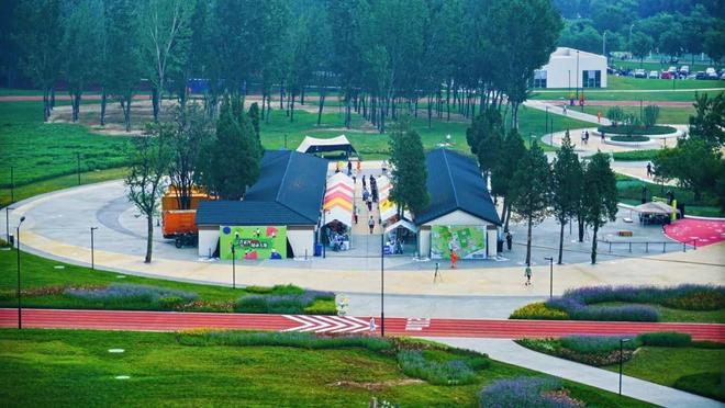 “城中村”蝶变“能量之森”！海淀这个万人运动场让城市活力跃迁(图5)