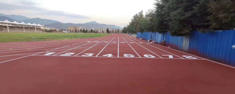 B体育：混合型塑胶跑道施工工艺步骤是什么(图1)