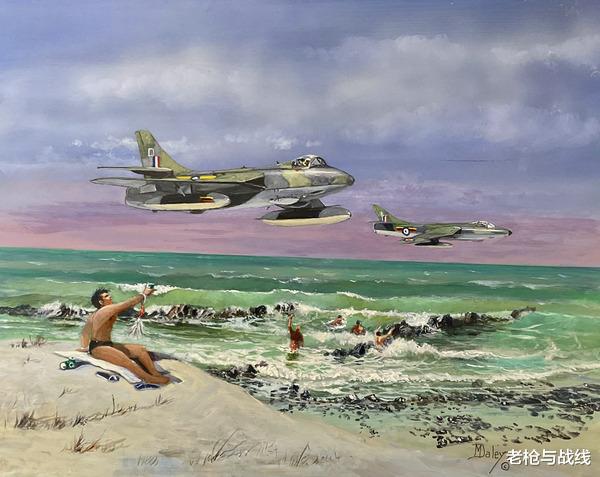 航空画和它讲述的故事一组二战之后的航空美术作品欣赏(图5)