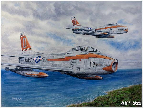 航空画和它讲述的故事一组二战之后的航空美术作品欣赏(图1)