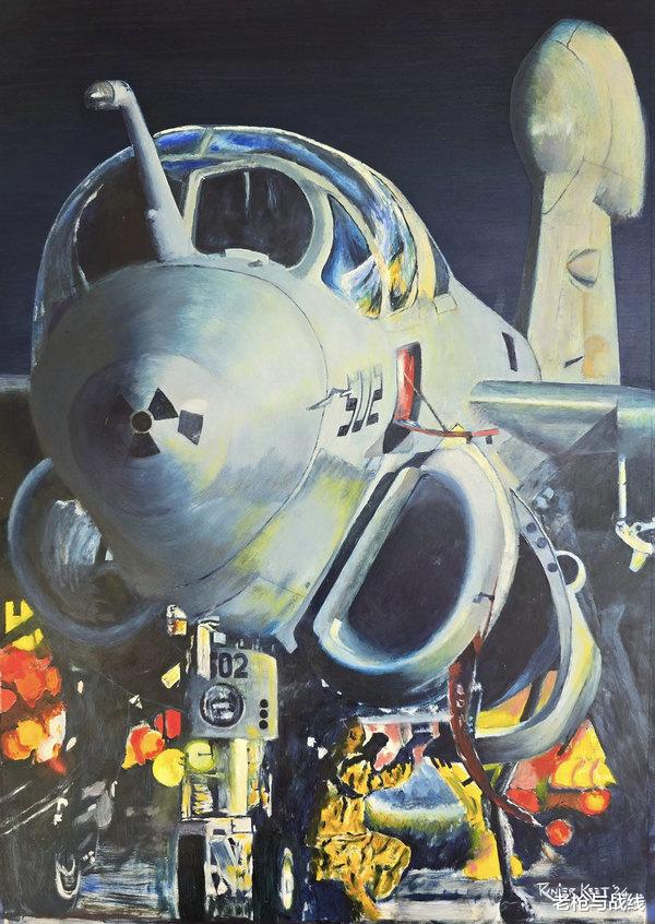航空画和它讲述的故事一组二战之后的航空美术作品欣赏(图14)