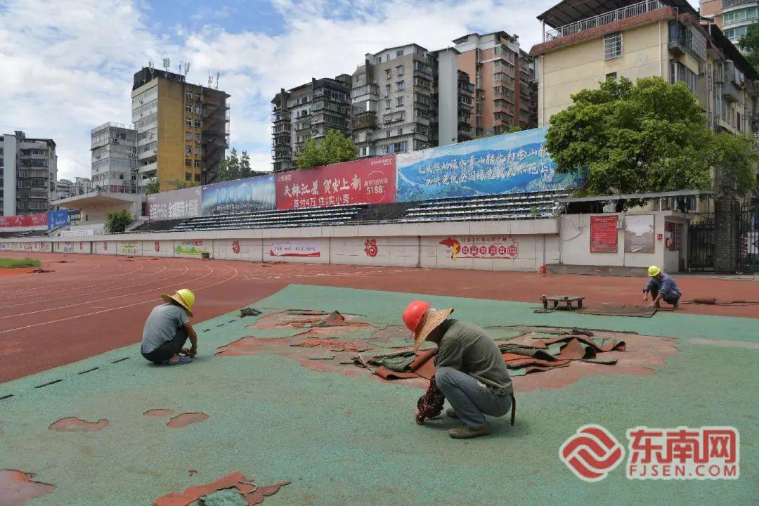 延平：幸福跑道加速铺就！体育公园焕新倒计时(图1)
