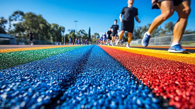 自结纹塑胶跑道的优缺点分析(图1)