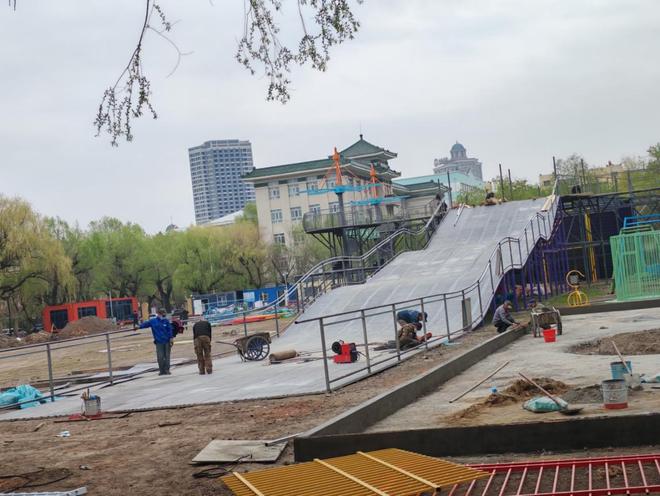 下月投用！哈市香坊区亚麻体育场变身综合型城市体育公园(图2)