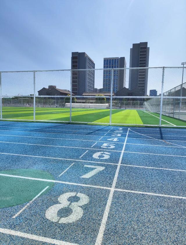 跑个步鞋“蓝”了！通州体育场回应：蓝色跑道将更换为红色(图1)