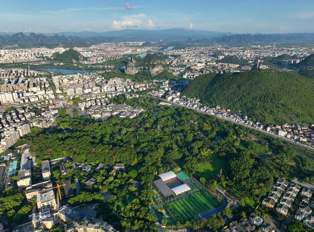 桂林这个体育公园正式开启服务！市民游客健身赏景两不误(图1)