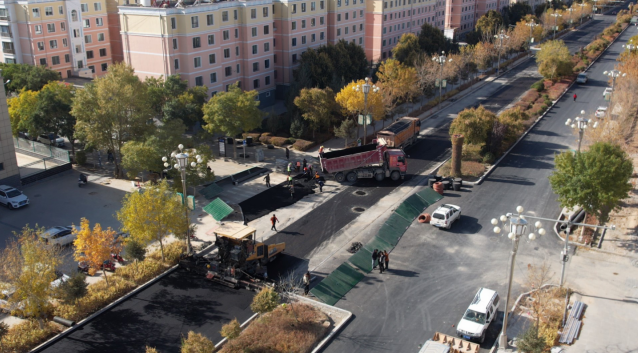 肃北：城市更新惠民生宜居画卷渐铺展(图1)