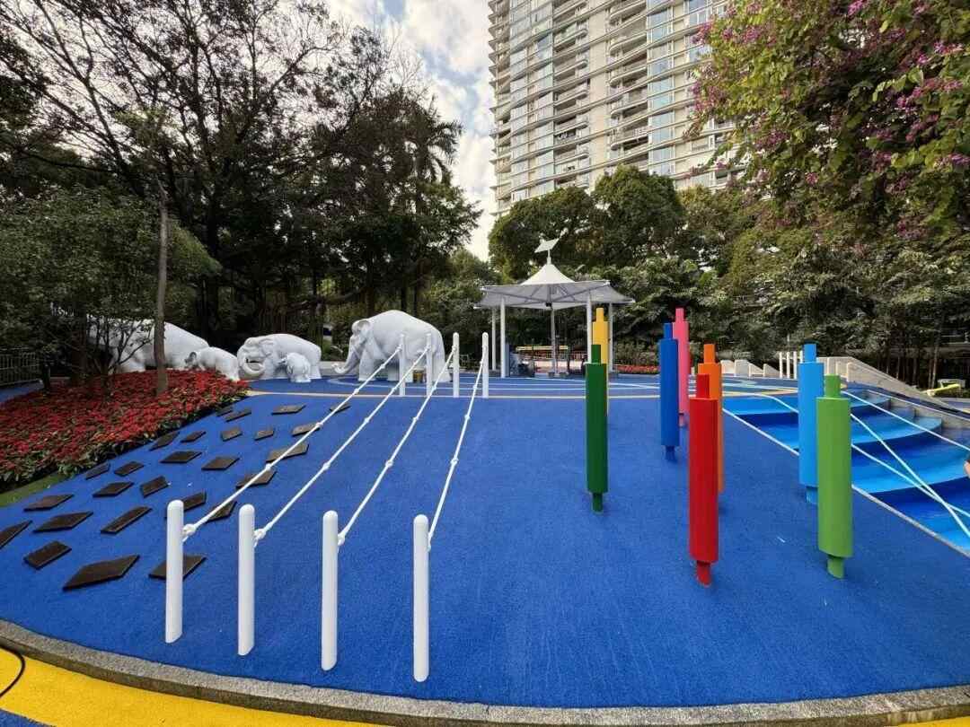 全新升级！广州流花湖公园健身区正式对外开放(图7)