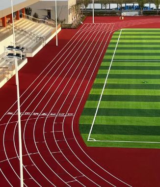 湖北EPDM塑胶跑道厂家推荐湖北卓越全程把控保障场地耐用环保(图1)