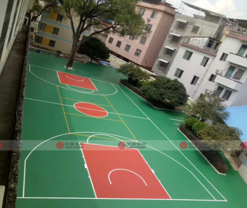 B体育：全塑型塑胶跑道有什么优点？(图1)