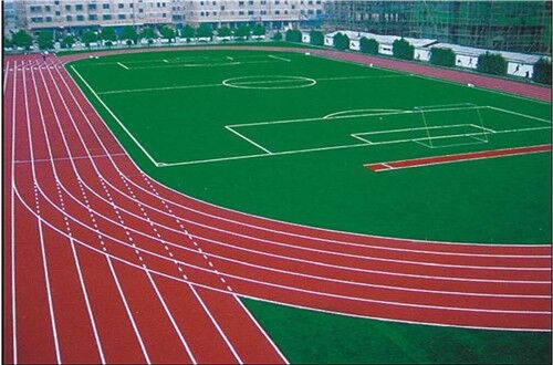 全塑型塑胶跑道特点及施工(图1)